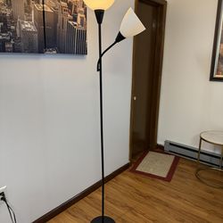 ROOM & RETREAT FLOOR LAMP W/READING black 71"