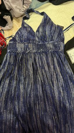 navy blue dress size small