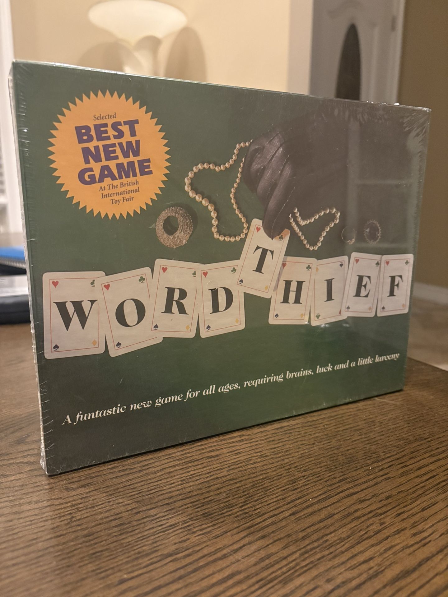 Word Thief Strategic Card Game 1994 World Media Faby Games Factory Sealed. New