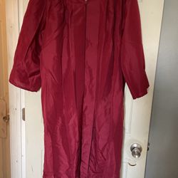 Maroon Graduation Gown