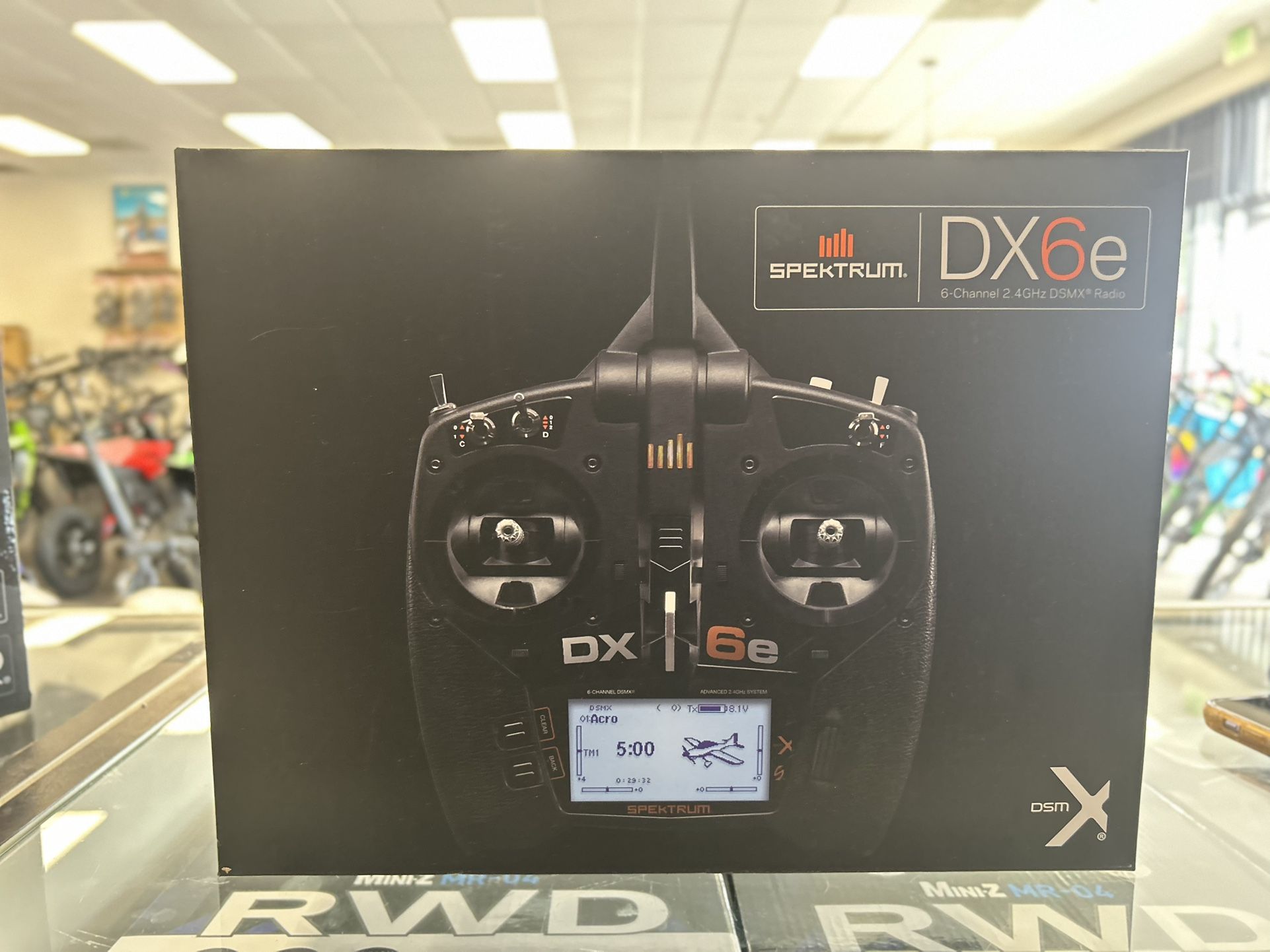 Spektrum DX6E 6-Channel 2.4GHZ DSMX RADIO
