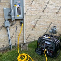 Generator Inlet To Power Whole Home.
