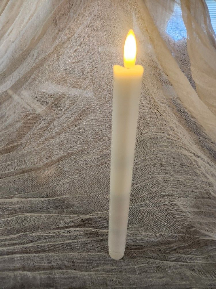 Flamless Candle Set Of 6 (Perfect For Weddings & Special Events)