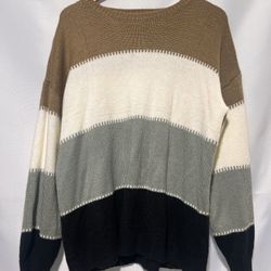 Angashion Women's Sweater Casual Long Sleeve Crewneck size XL  $30