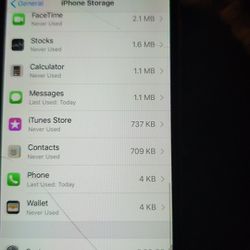 iPhone 6 16gb iCloud Bypassed See Description The Screen Protector Is Cracked Not The Screen 