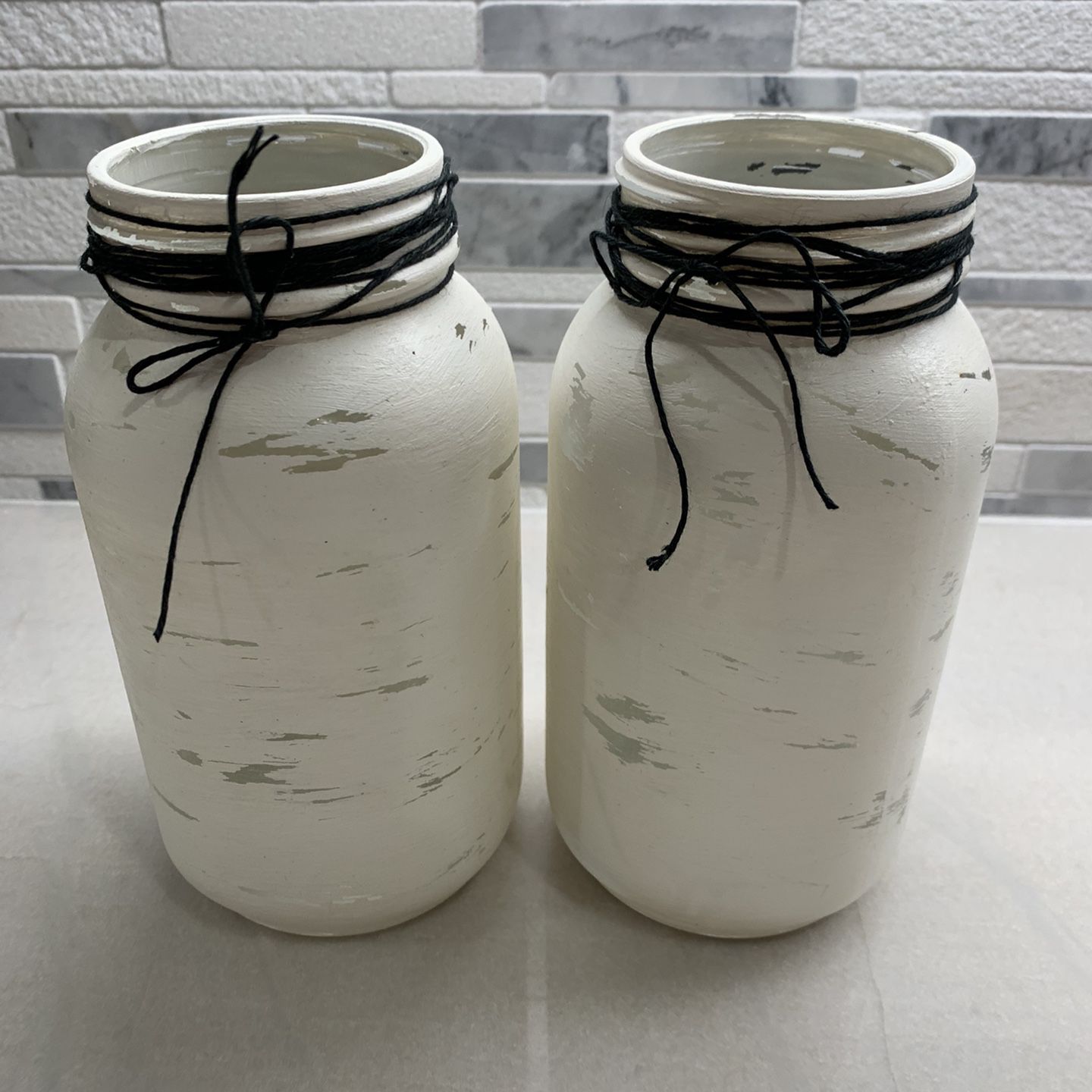 DIY Farmhouse Jars -4 Total