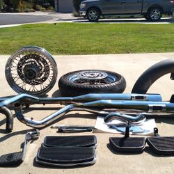 Harley-Davidson parts.   