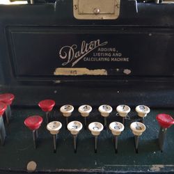 Dalton

ADDING, LISTING AND CALCULATING MACHINE