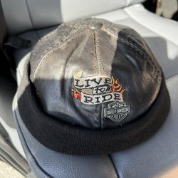Harley Davidson skull cap