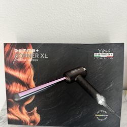 GAMMA+ Rainbow Korner XL Fashion Waves Curling Iron