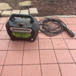 Green Works, Electric Pressure Cleaner, 1700