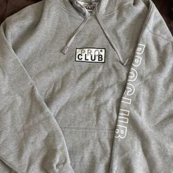 PRO CLUB LOGO HOODIE (GREY)