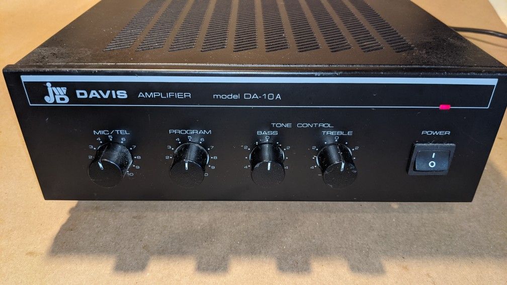 Davis DA-10A Public Address Amplifier 