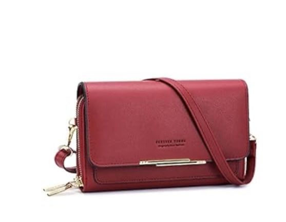 Dark Red Crossbody/wallet