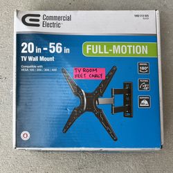 Commercial Electric XD2473 Full Motion TV Wall Mount for 20" - 56" TVs