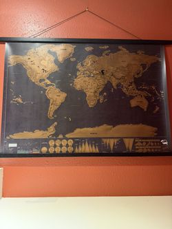 Scratch Off World Map