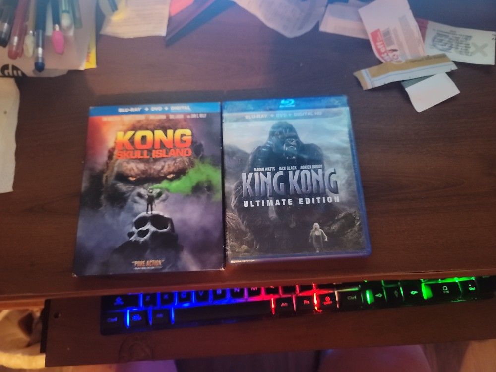 Kong skull island and king Kong ultimate edition