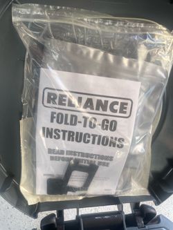 Camping Reliance Portable Fold-to-Go Toilet