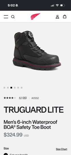 Redwing TRUGUARD LITE size 11