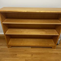 📚 Kids Bedroom Bookshelf – Solid Wood – 48”W x 36”H x 12”D