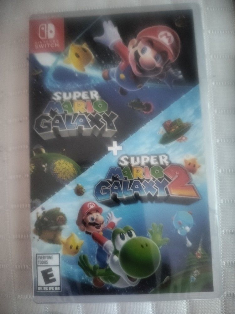Super Mario Galaxy 1 And 2 For Nintendo Switch 