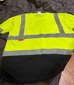 Work shirt, Highlighter w/reflective