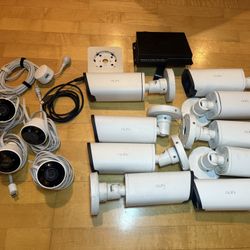 Home surveillance 9 Avigilon Ava Bullet Security Cameras, 4 Google Cameras, And A Video Recorder, Enough To Outfit An Entire Large House!