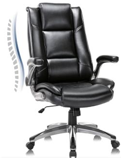 High Back Executive Office Chair Adjustable Swivel Rolling Desk Chair Black
