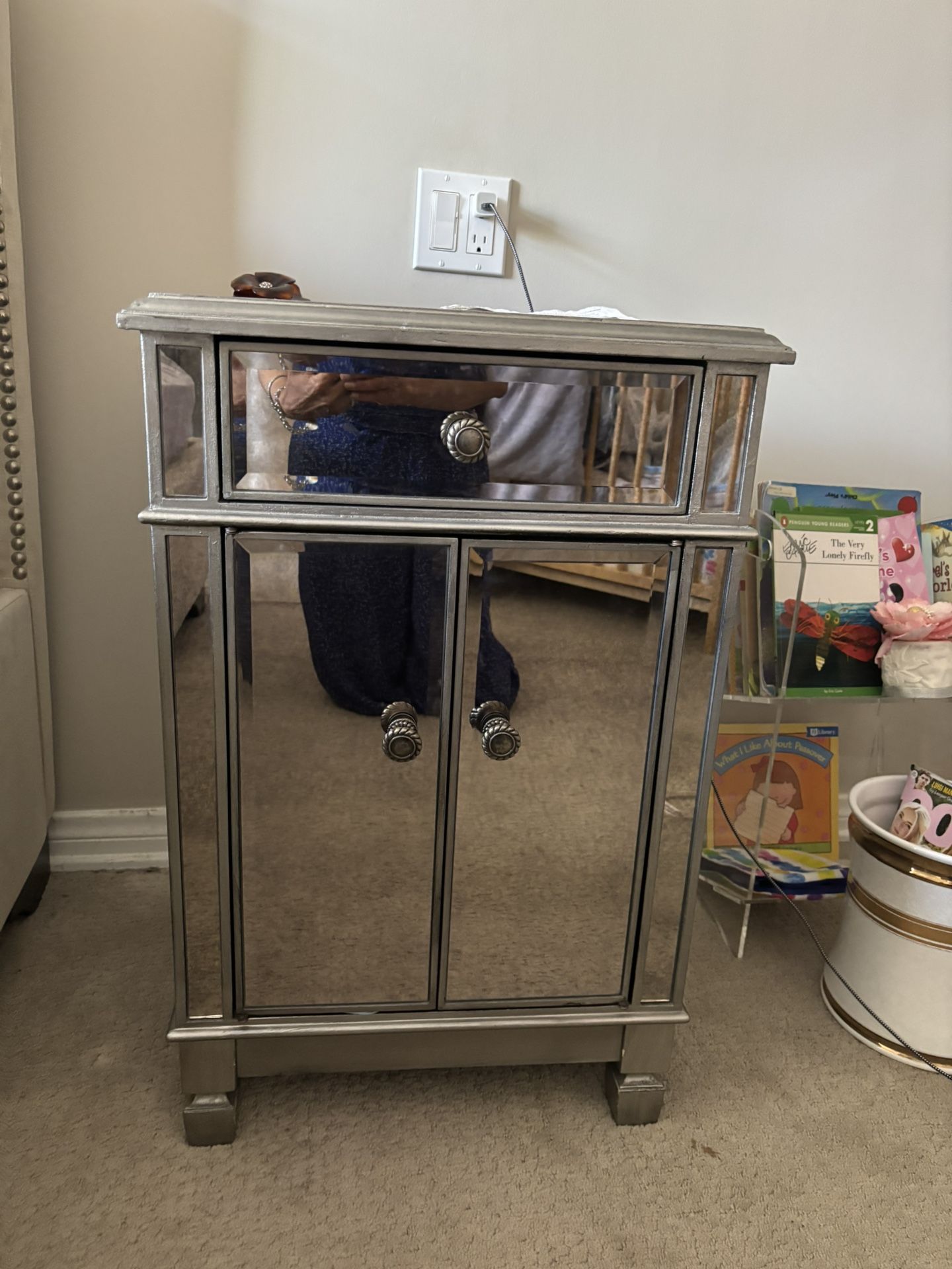 Mirrored Nightstands