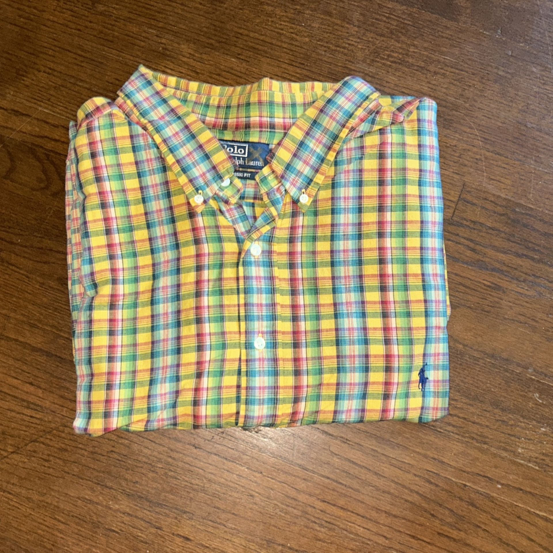 Mens Clothes Size 4XLT Longsleeve Polo Ralph Lauren Shirt