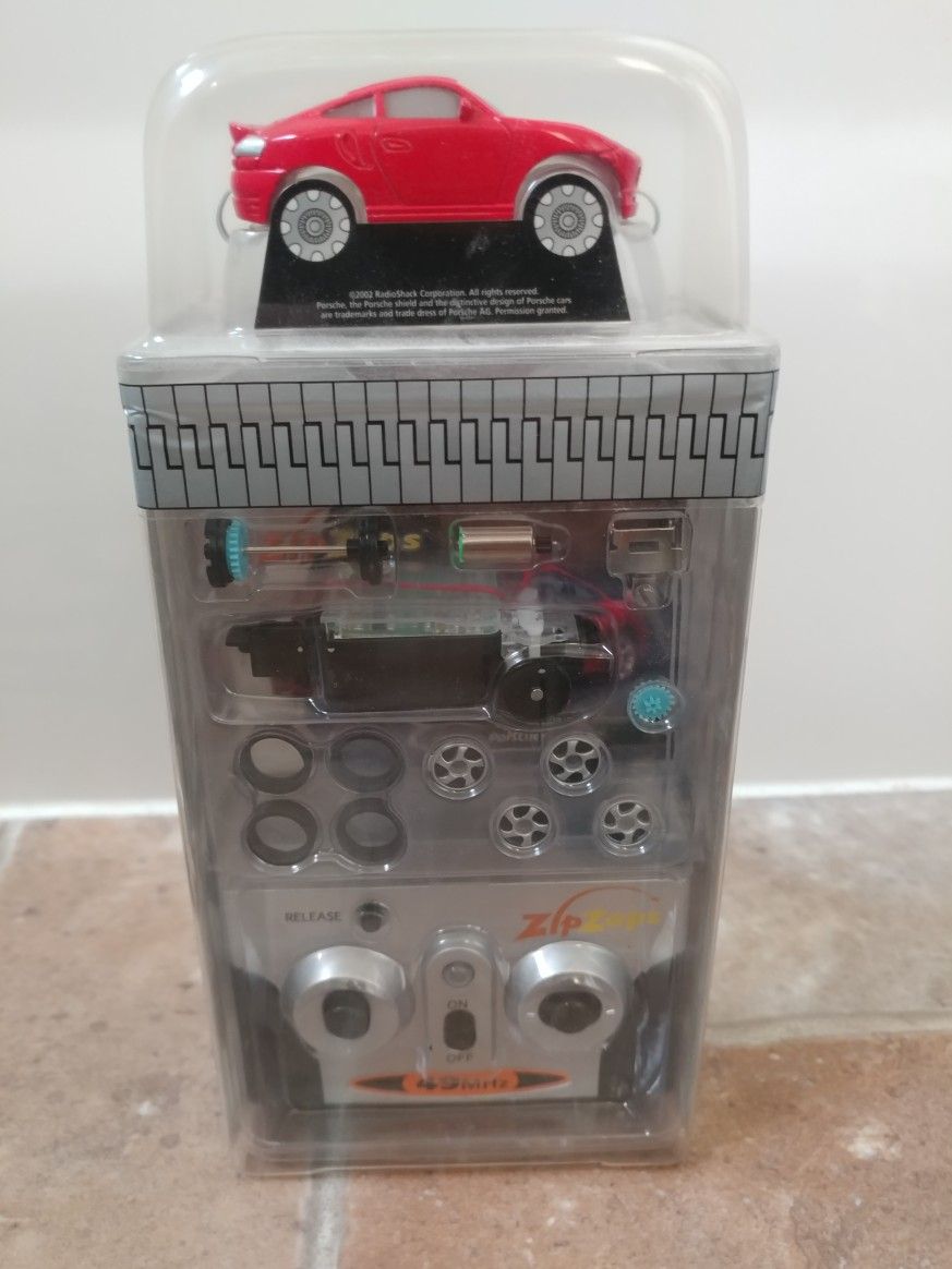 Zip Zaps Micro RC Red Porsche 911 Turbo