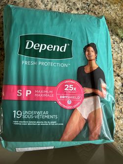Depend Fresh Protection Underwear