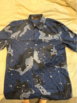 Louis Vuitton Men’s Monogram Button Up T-Shirt - Virgil Abloh