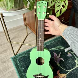 Makala Soprano Ukulele - Mint Green (case, capo, and pick included)