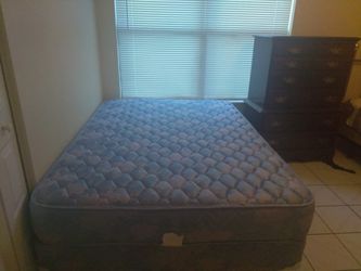 Full Bed with Dresser