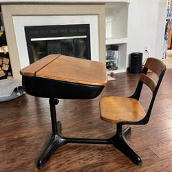 Vintage School Desk