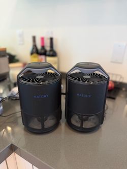 Katchy Indoor Insect Traps (Set of 2) – UV Light + Fan