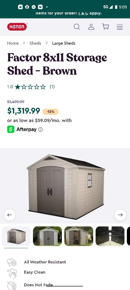 8x10 Storage Shed