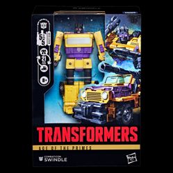 Transformers Age of the Primes Voyager Combaticon Swindle Figure