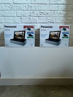 (New) Panasonic Bluetooth Speakers