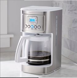 Cuisinart PerfecTemp 14-Cup Programmable Coffeemaker (White/Stainless Steel)