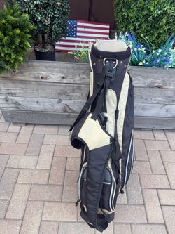 Wilson Golf Stand Bag Black and Tan
