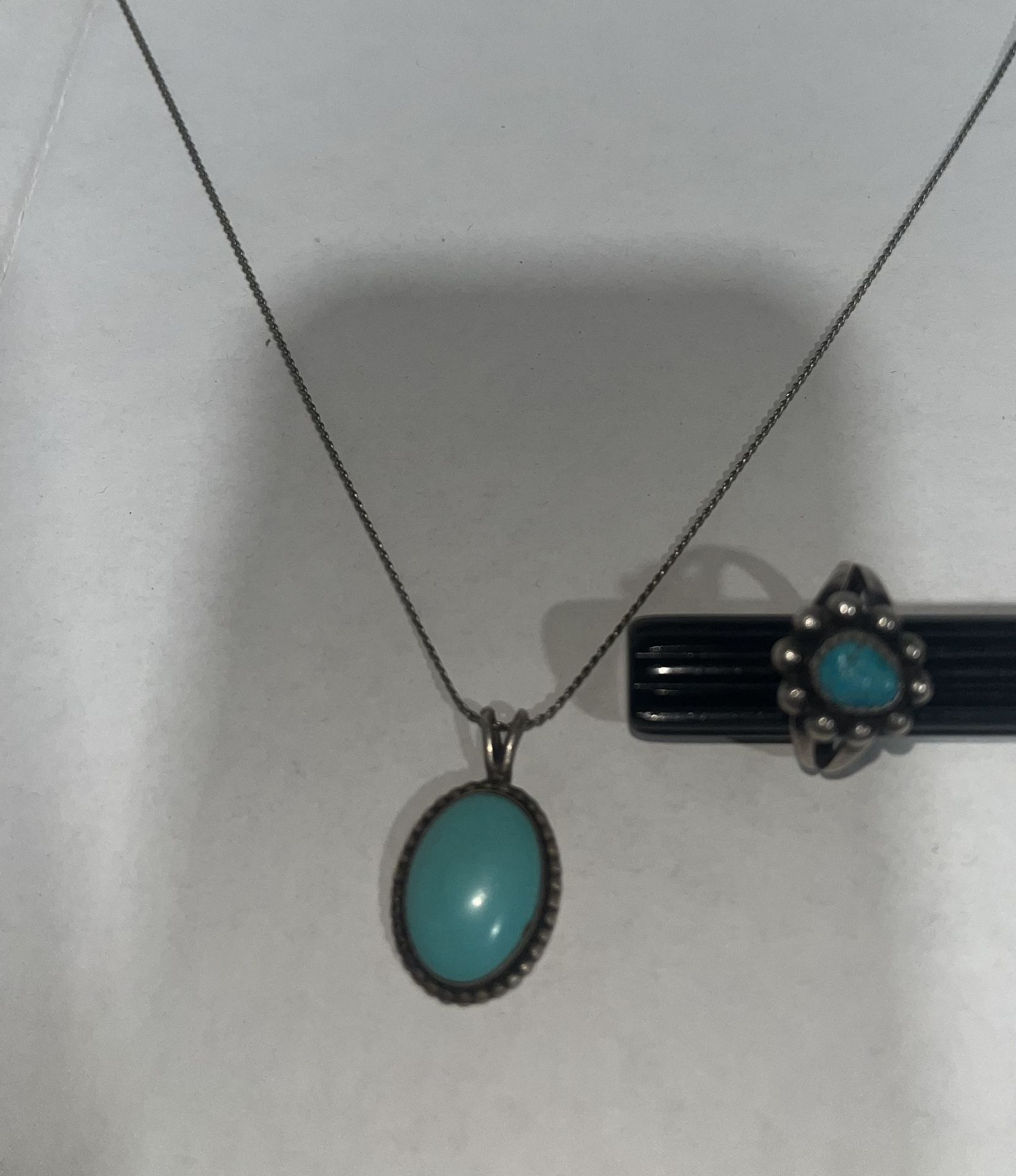 Double Deal Sterling Silver Necklace & Ring