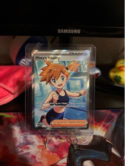 Misty's Vitality 111/084 Pitch Black POKEMON NM 2026