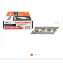 2-3/8 in. x 0.113-Gauge 30-Degree Steel Brite Ring Shank Paper Tape Framing Nails ( 2000 per Box )