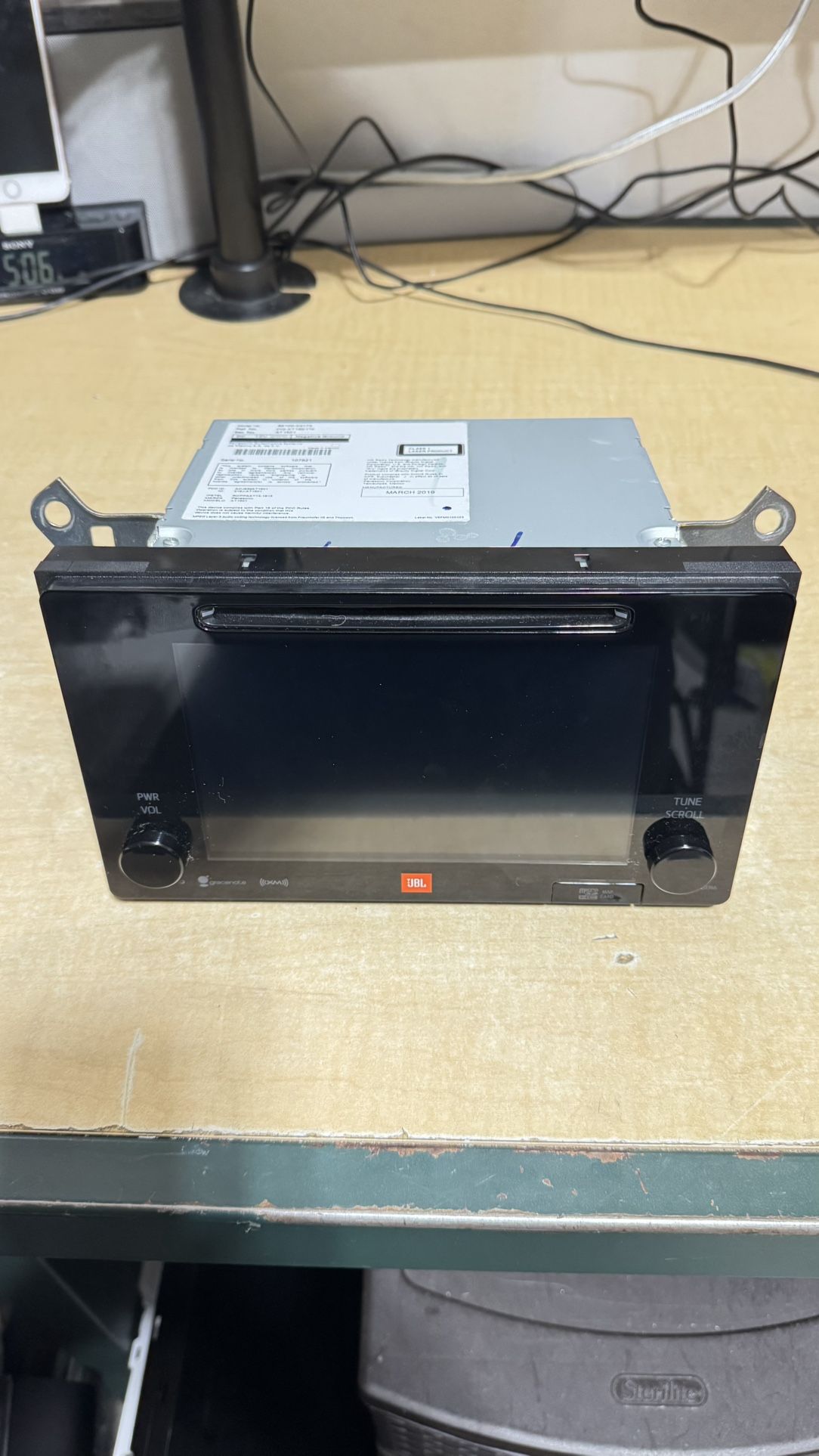 Toyota Tacoma Jbl Radio And Radio Bezel