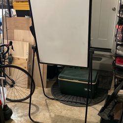 Large Standing White Board
