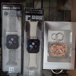 Whole Box Of Apple Products Airpod Cases, And Watch Accessories 