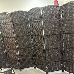 70.8” Tall 6 Panels Room Divider, Foldable Privacy Protection Screen