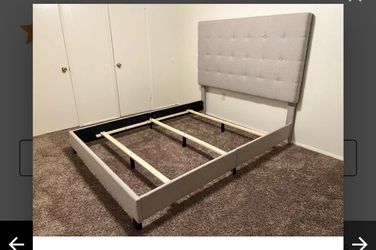 Queen bed frame